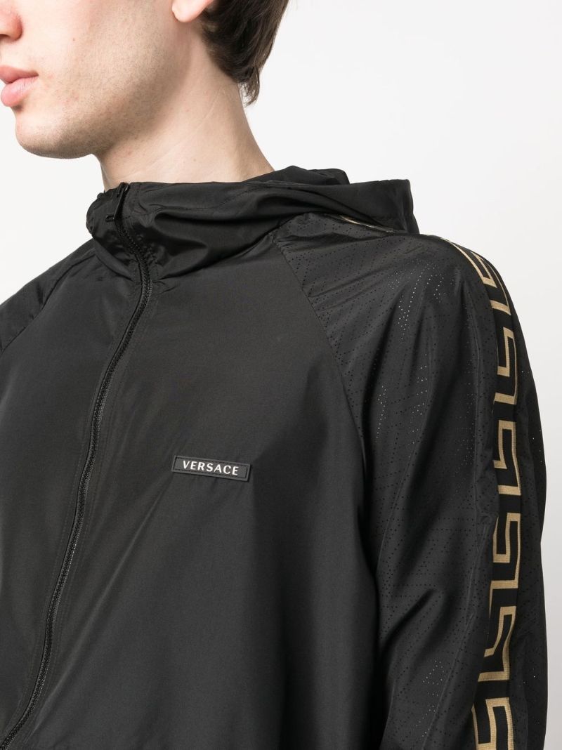 Black La Greca Lightweight Jacket