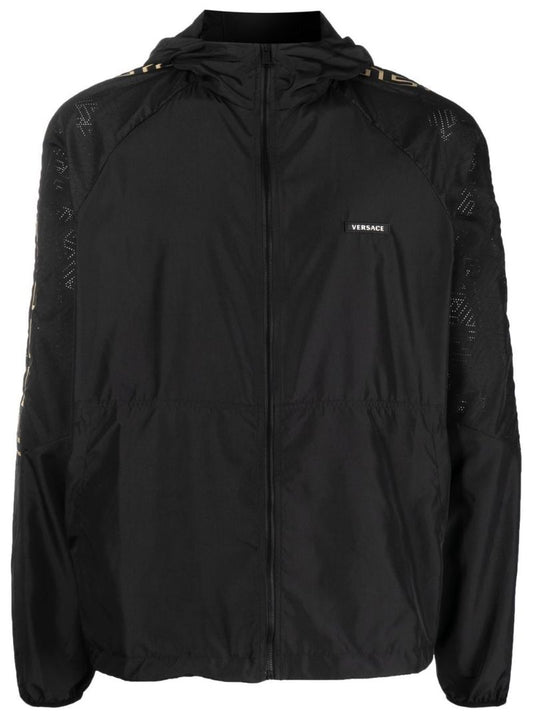 Black La Greca Lightweight Jacket