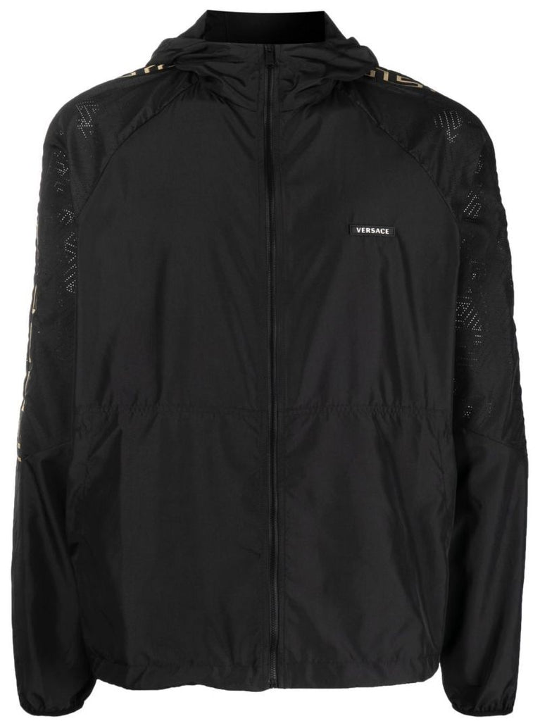 Black La Greca Lightweight Jacket