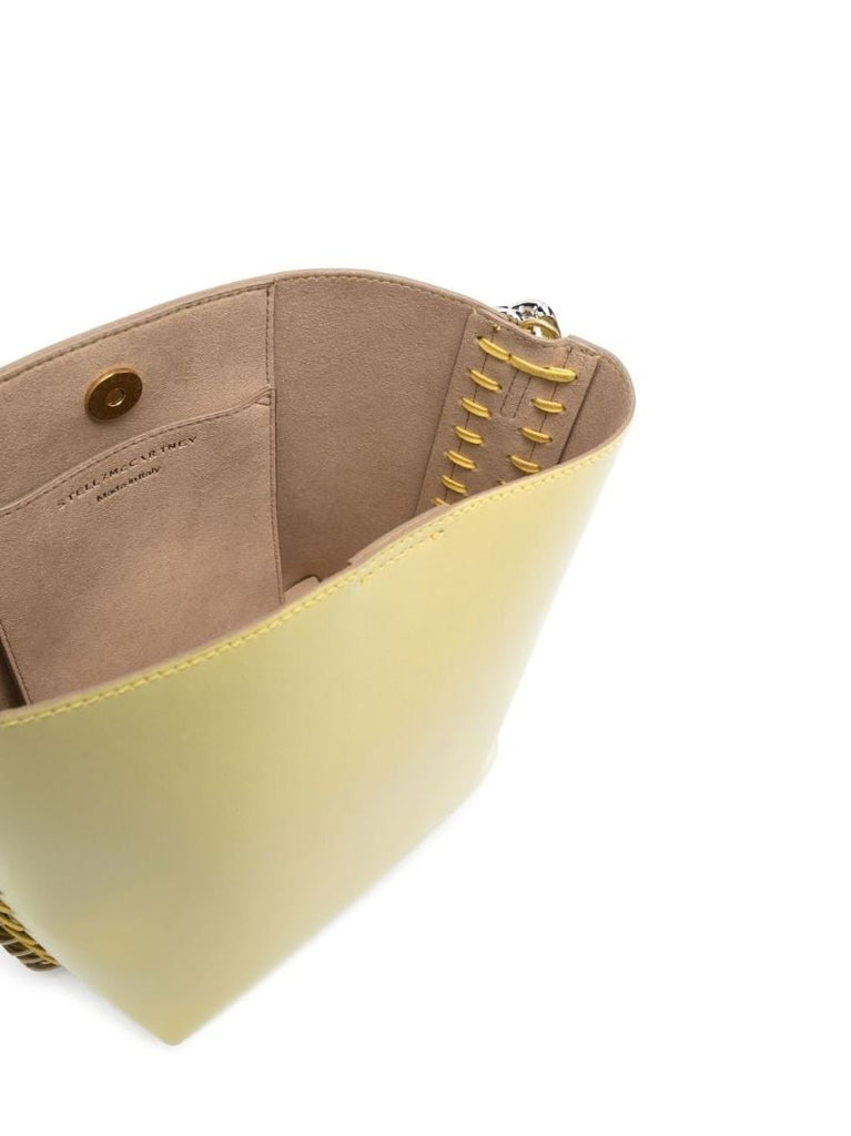 Yellow Frayme Bucket Bag