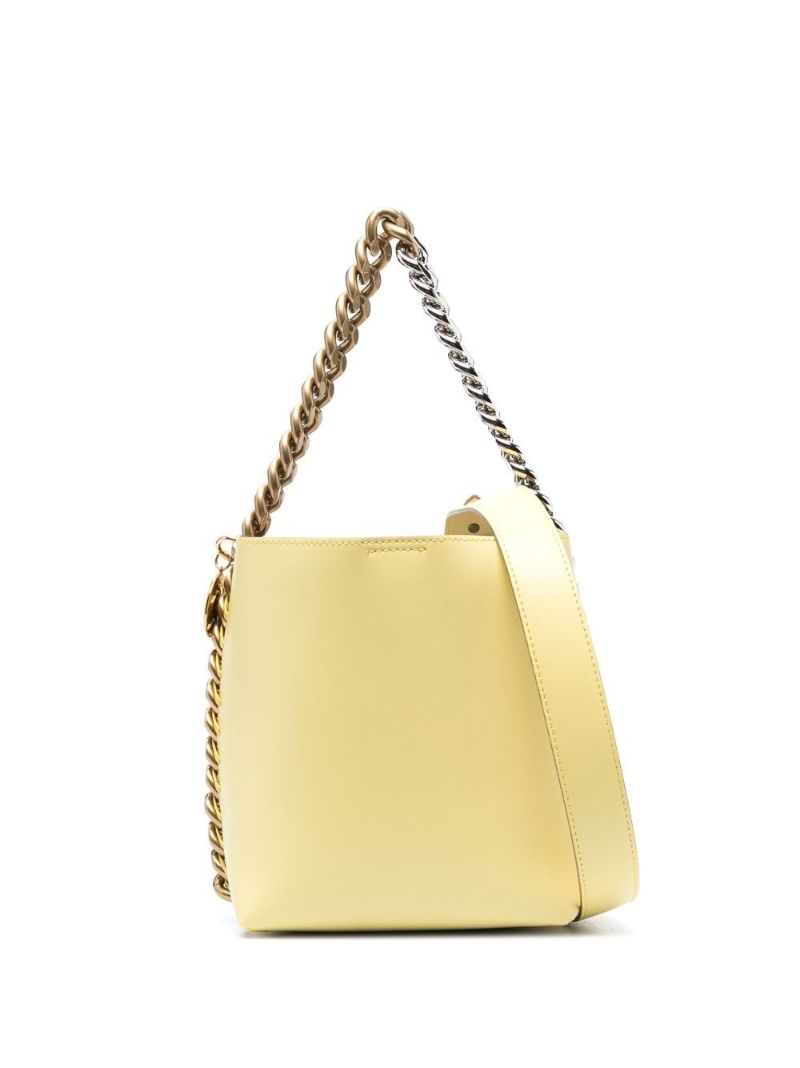 Yellow Frayme Bucket Bag