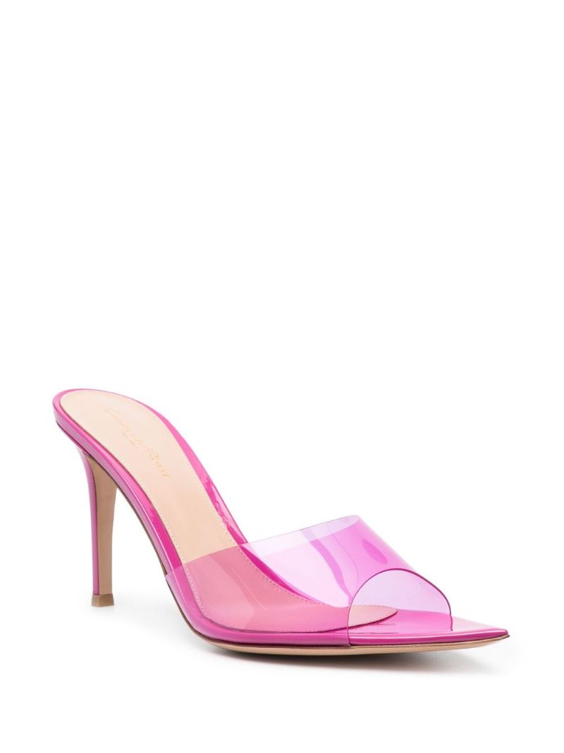Pink Elle 85 Mules