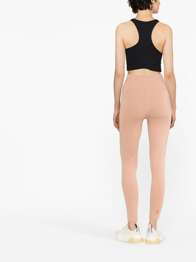 Neutral 7/8 Logo Yoga Leggings