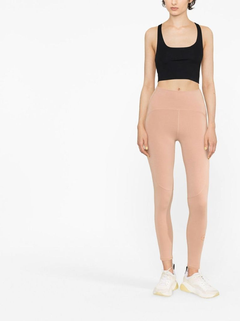 Neutral 7/8 Logo Yoga Leggings