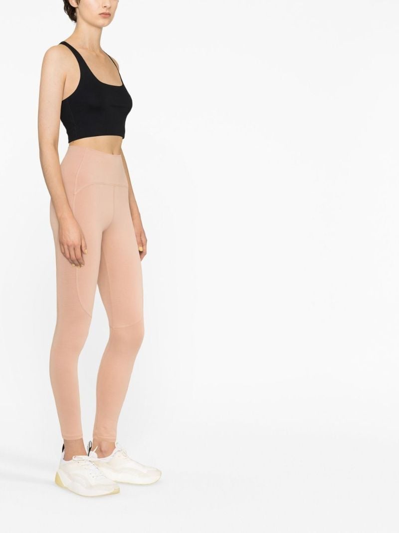 Neutral 7/8 Logo Yoga Leggings