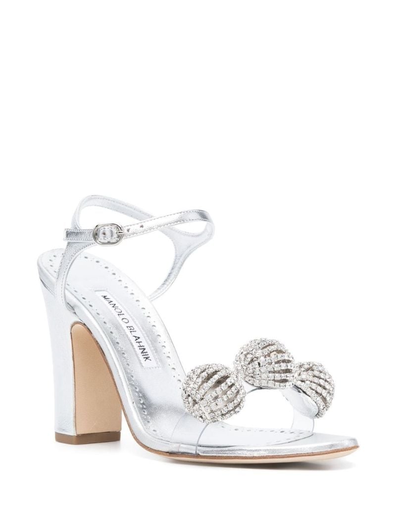 Silver Elhob 105 Sandals