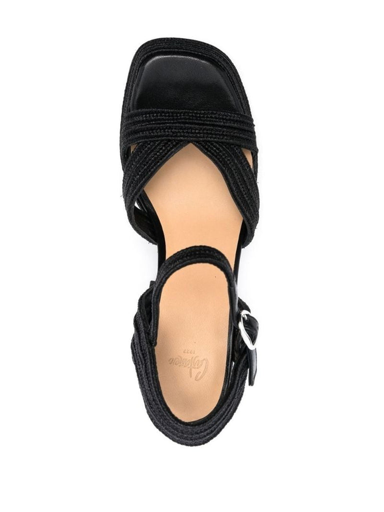 Black Valle 105 Sandals