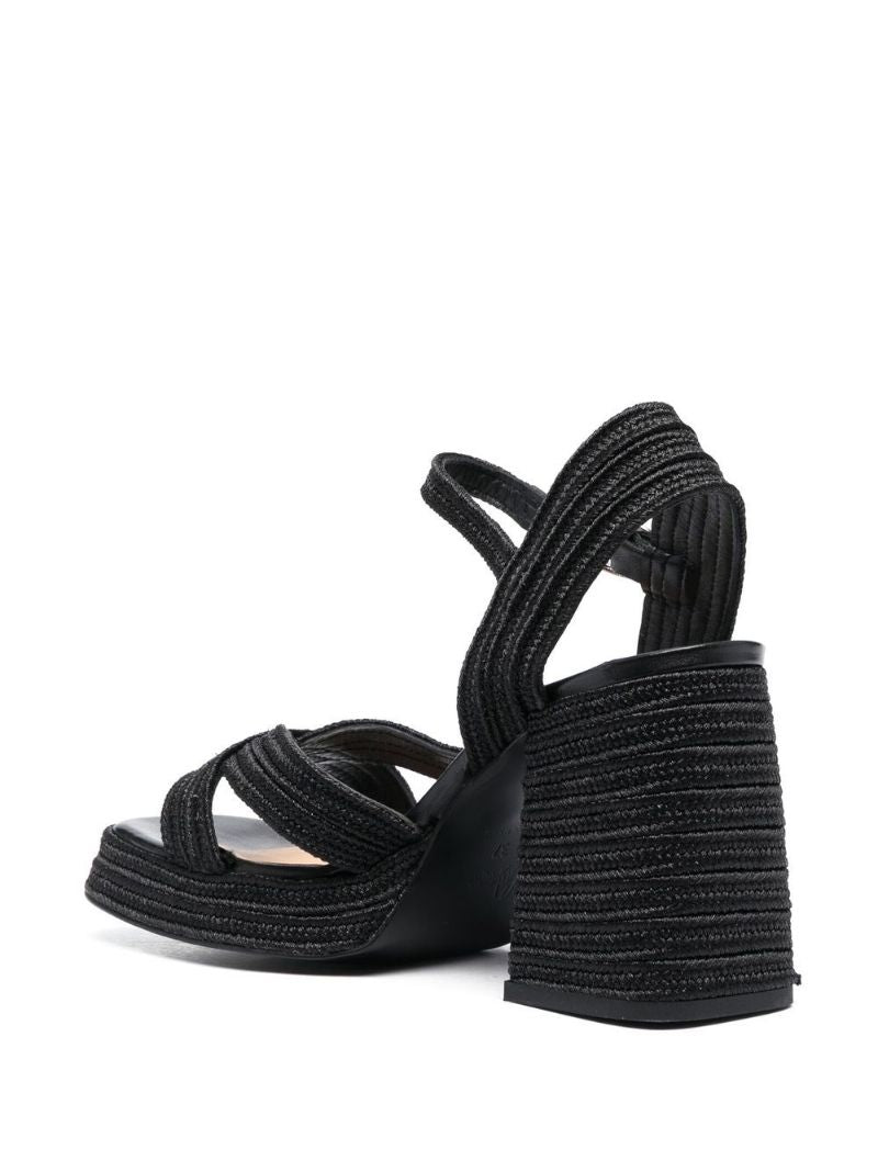 Black Valle 105 Sandals