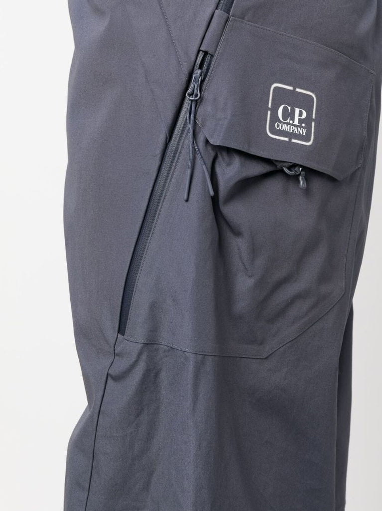 Blue Metropolis Series Hyst Belted Trousers