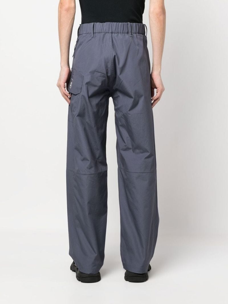 Blue Metropolis Series Hyst Belted Trousers