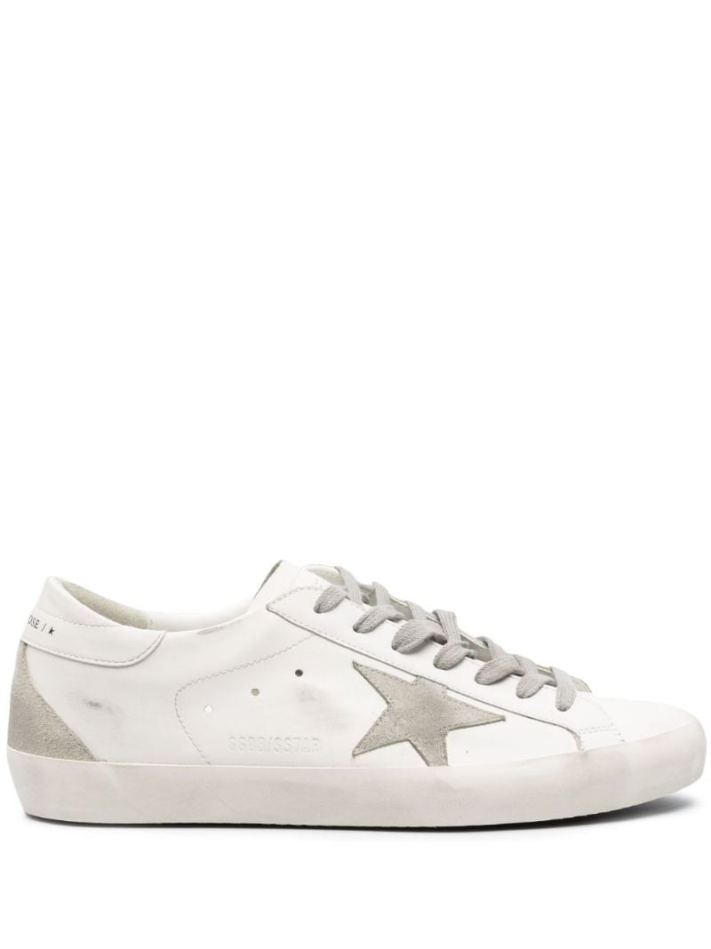 White Super-star Leather Sneakers