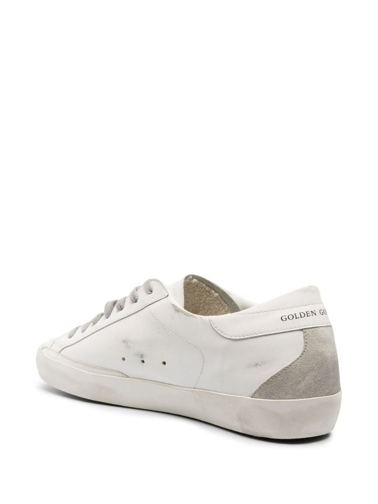 White Super-star Leather Sneakers