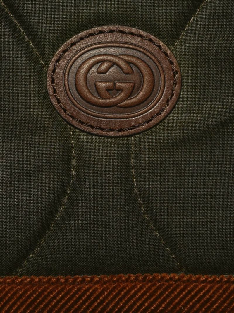 Green Quilted Cotton Jacket