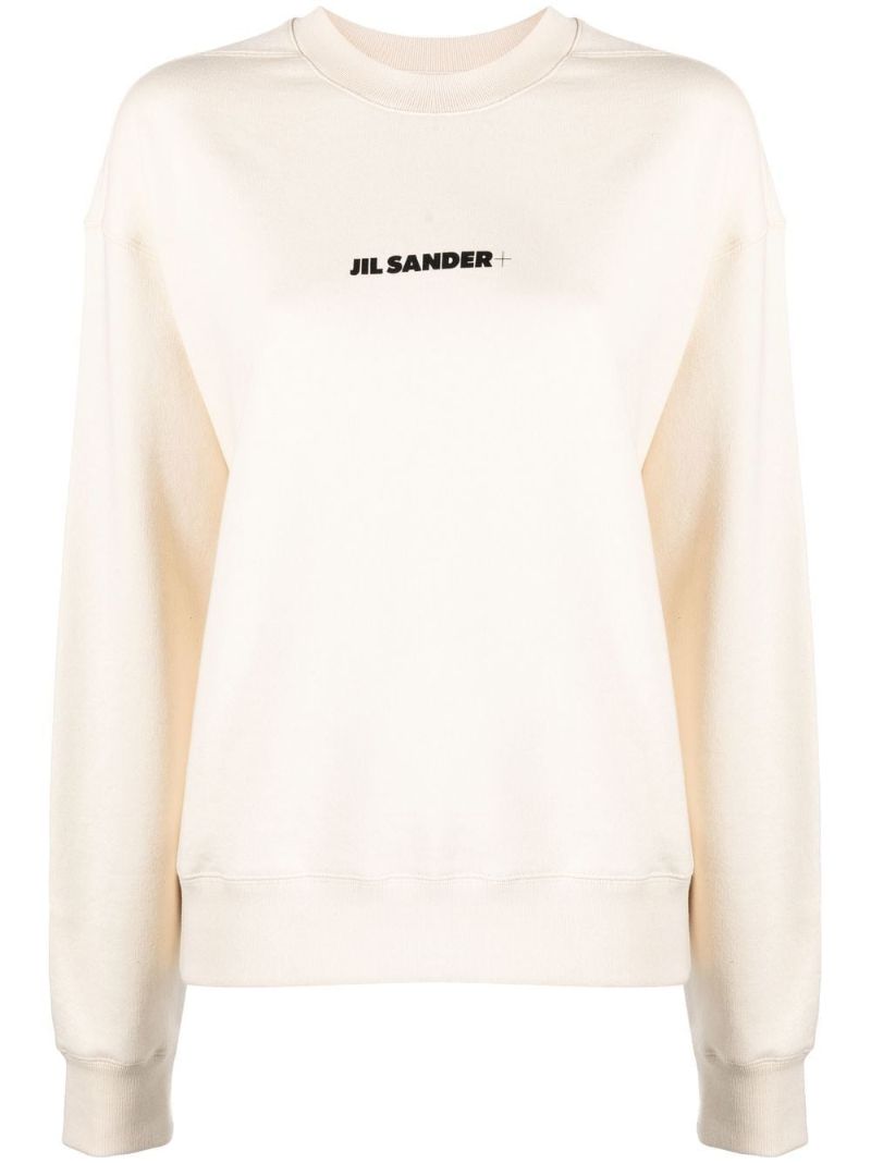 Neutral Logo-print Cotton Sweatshirt