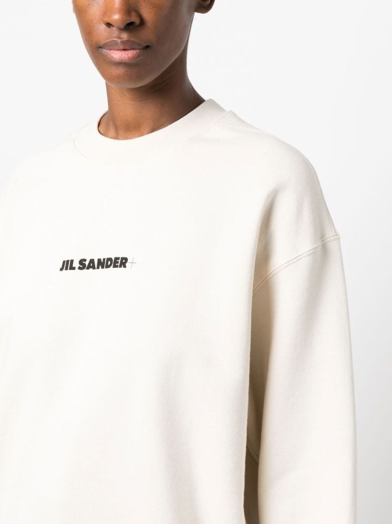 Neutral Logo-print Cotton Sweatshirt
