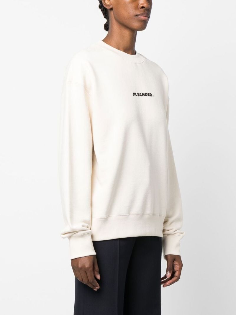 Neutral Logo-print Cotton Sweatshirt