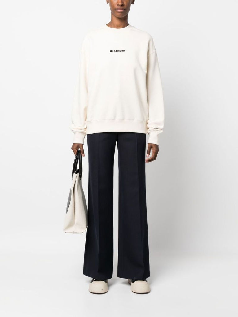 Neutral Logo-print Cotton Sweatshirt
