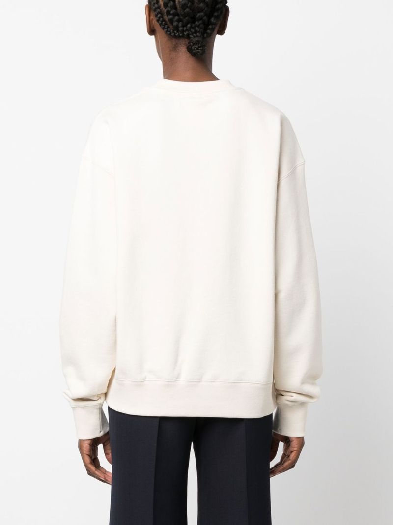 Neutral Logo-print Cotton Sweatshirt