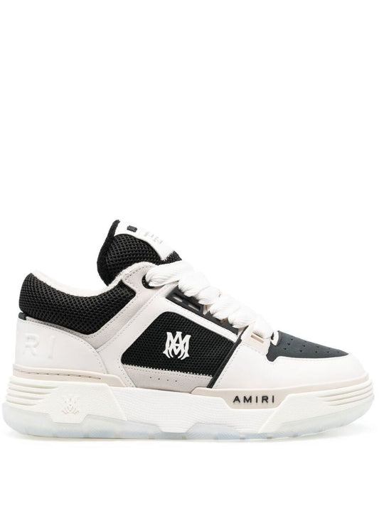 White and Black Ma-1 Sneakers