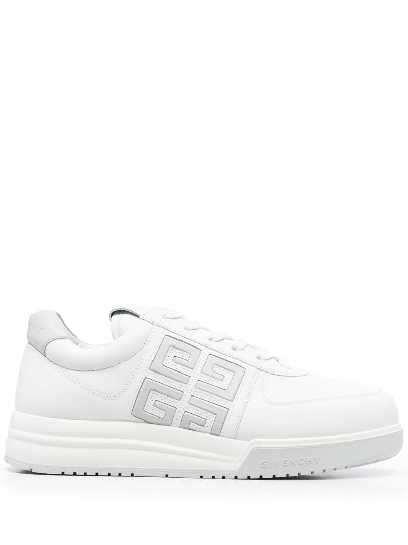 White G4 Low Top Sneakers