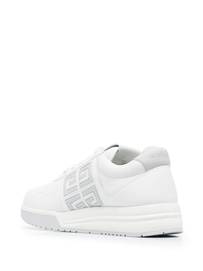 White G4 Low Top Sneakers