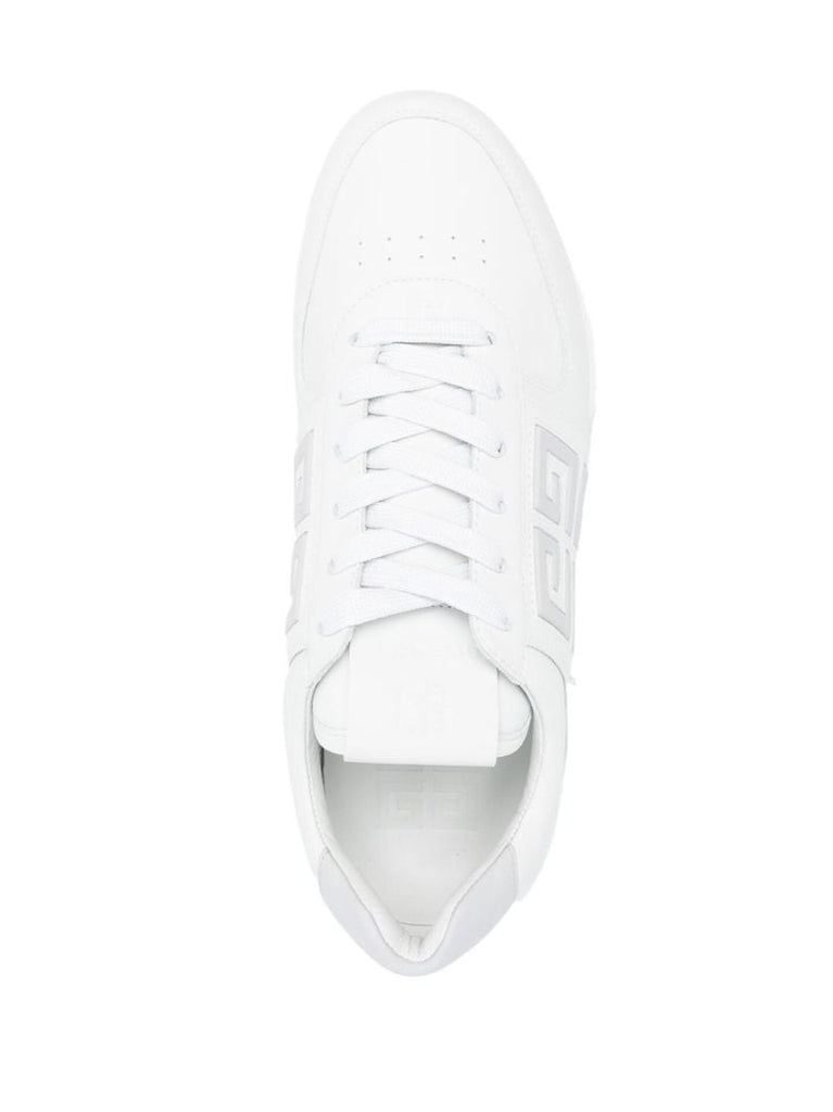 White G4 Low Top Sneakers