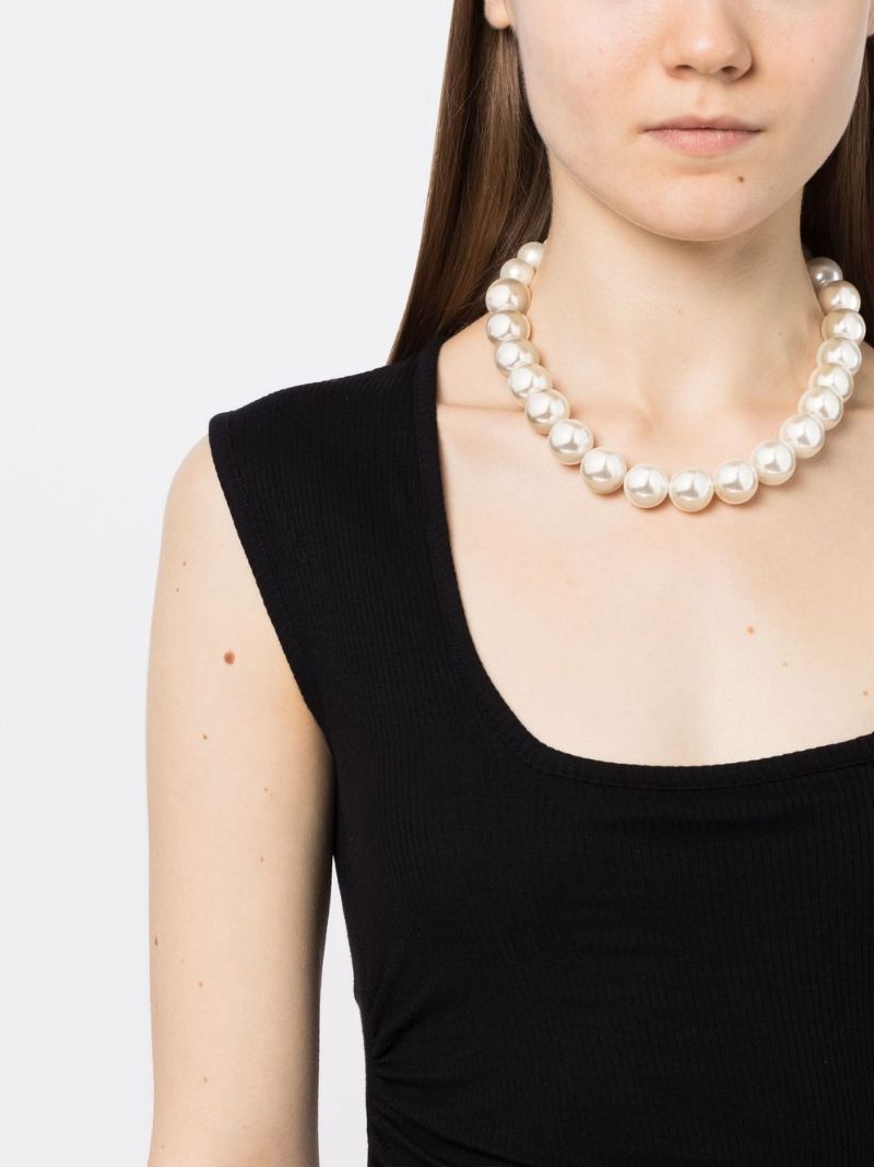 Gold Vermeil What's the Big Idea? Pearl Necklace