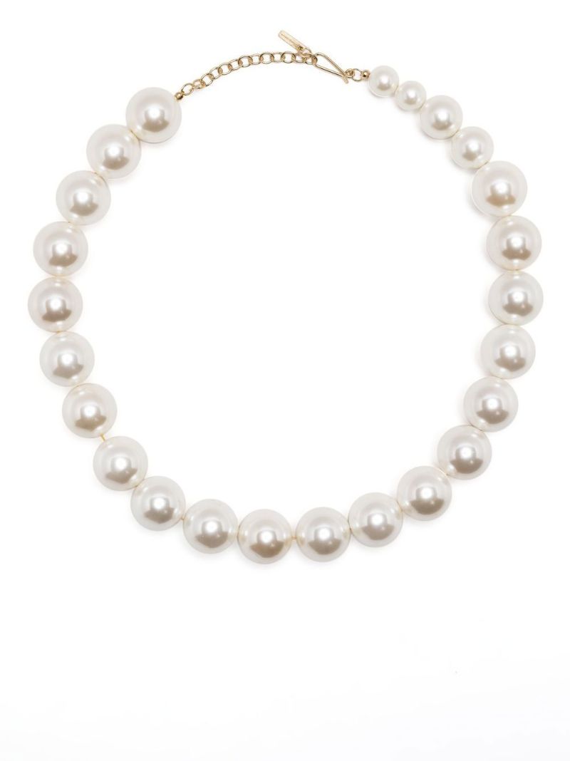 Gold Vermeil What's the Big Idea? Pearl Necklace