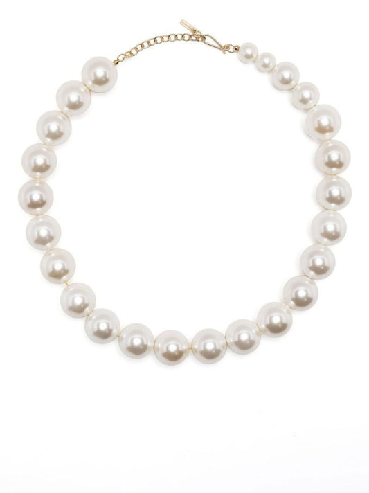 Gold Vermeil What's the Big Idea? Pearl Necklace