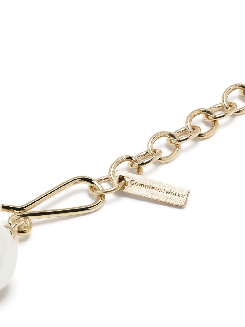Gold Vermeil What's the Big Idea? Pearl Necklace