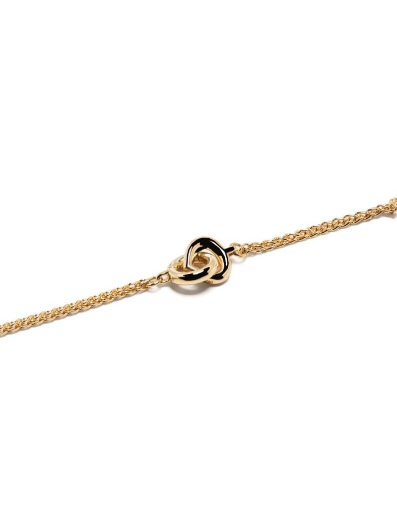 18k Yellow Gold Oera Diamond Pendant Necklace