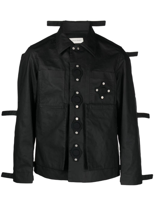 Black Single Breasted Jacket