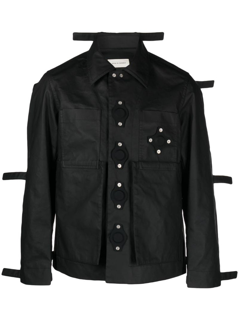 Black Single Breasted Jacket