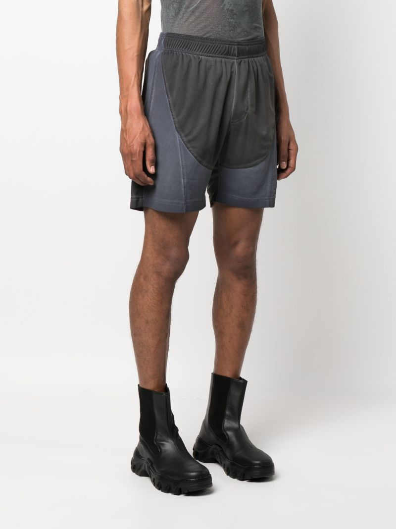 Black Elasticated Waistband Shorts