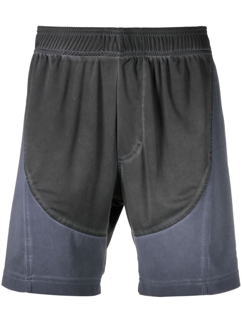 Black Elasticated Waistband Shorts