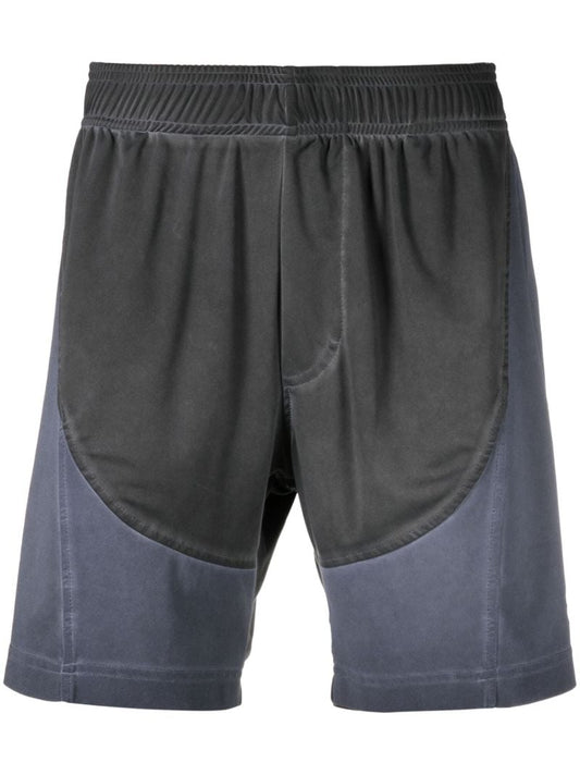 Black Elasticated Waistband Shorts