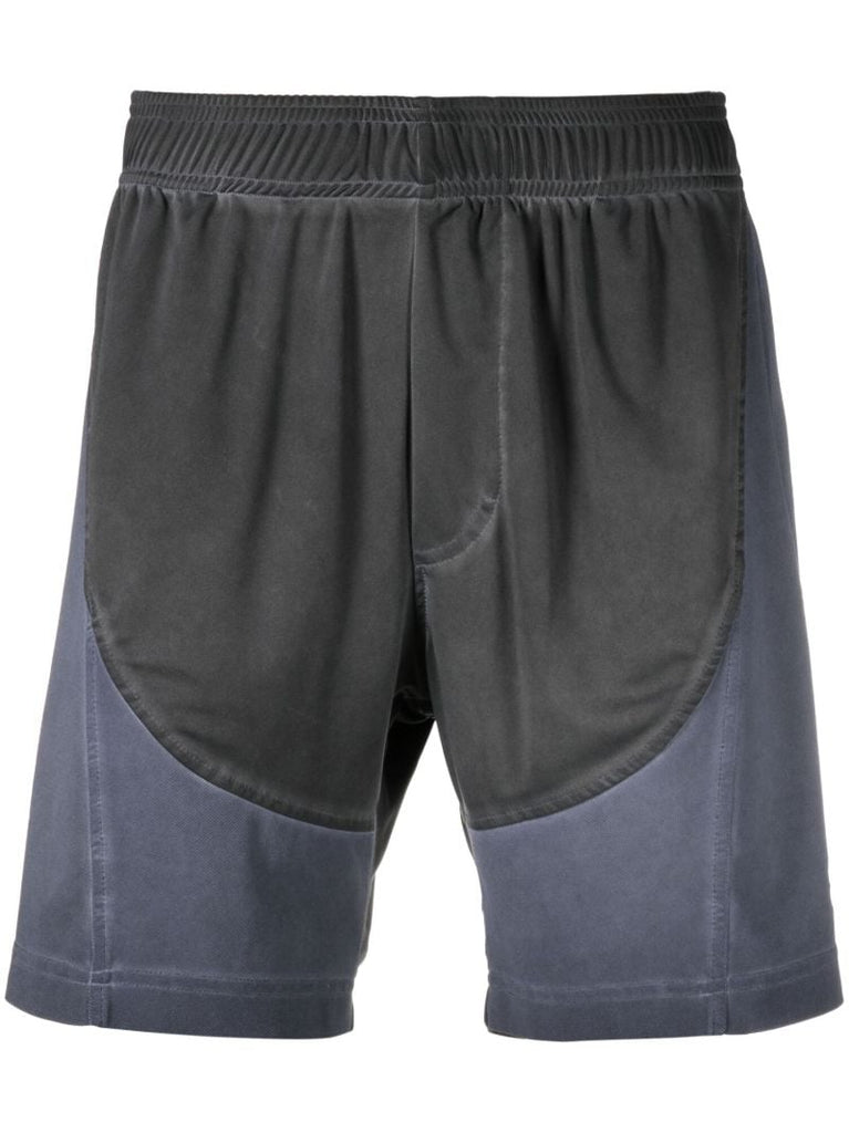 Black Elasticated Waistband Shorts