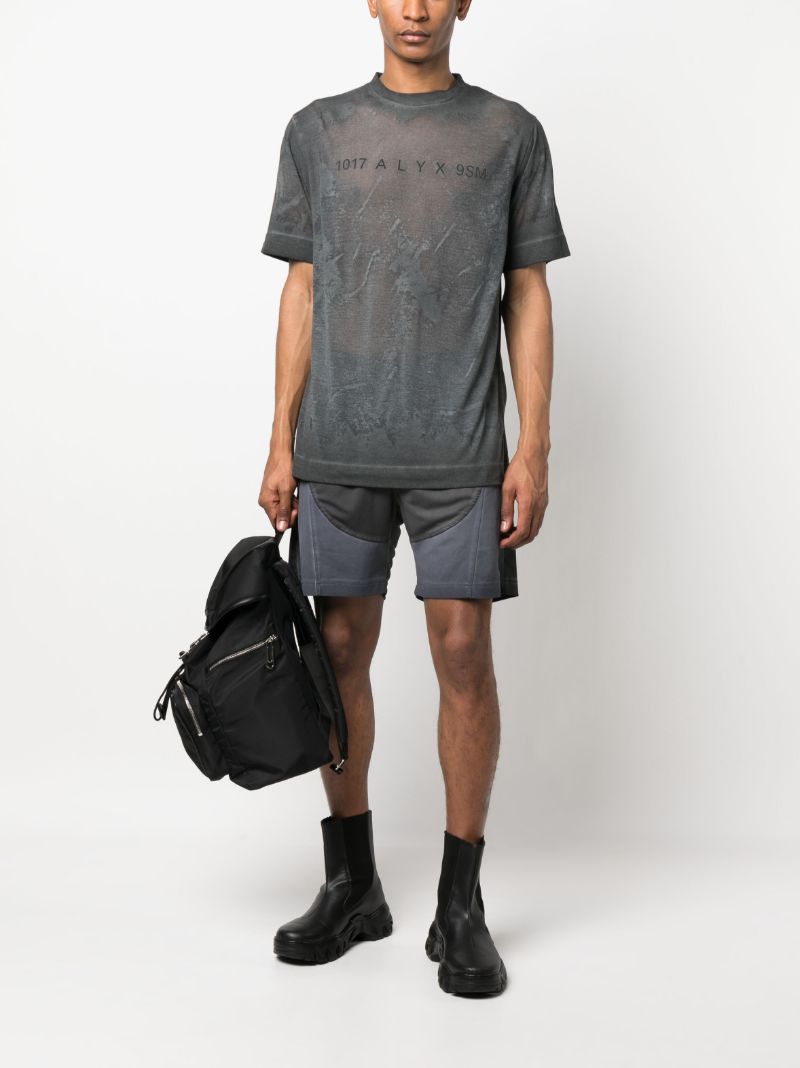 Black Elasticated Waistband Shorts