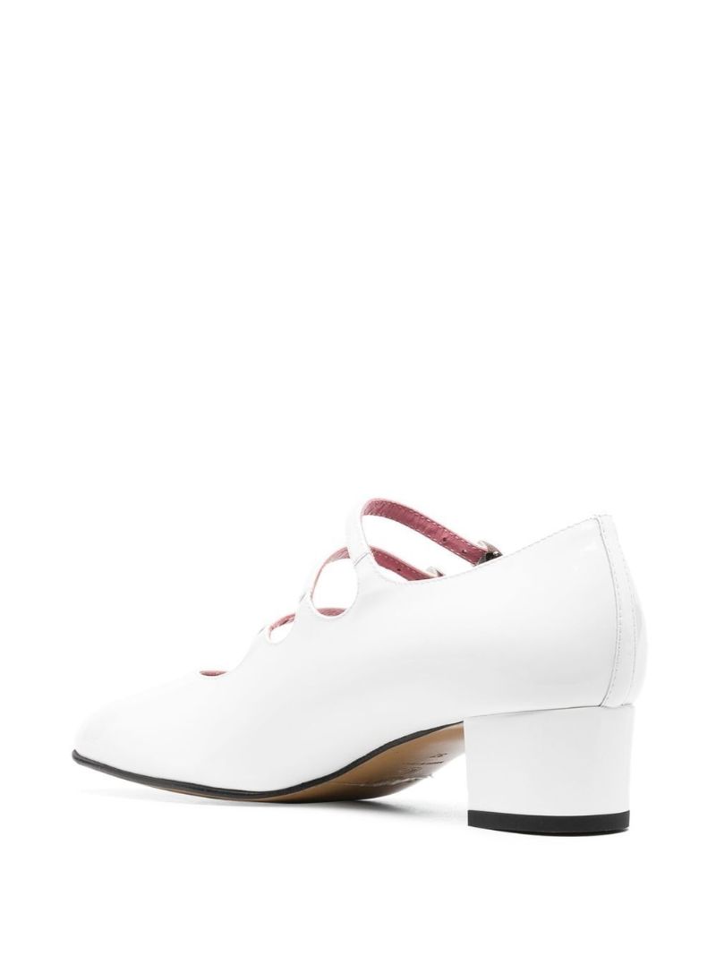 White Kina Mary-jane Shoes