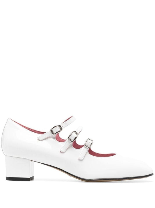 White Kina Mary-jane Shoes