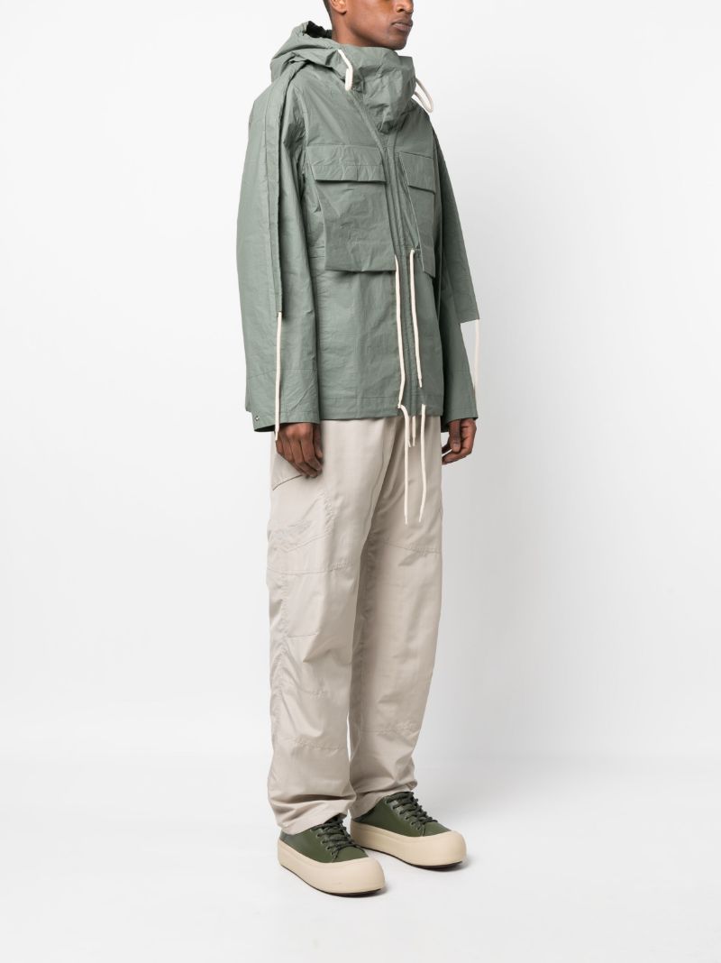 Green Hooded Jacket
