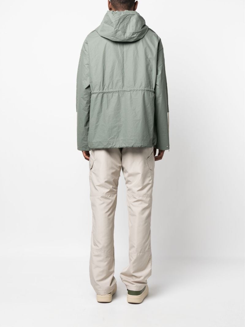 Green Hooded Jacket