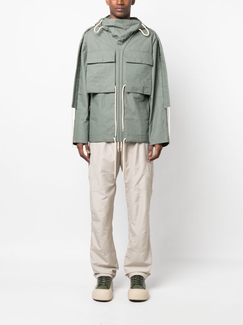 Green Hooded Jacket