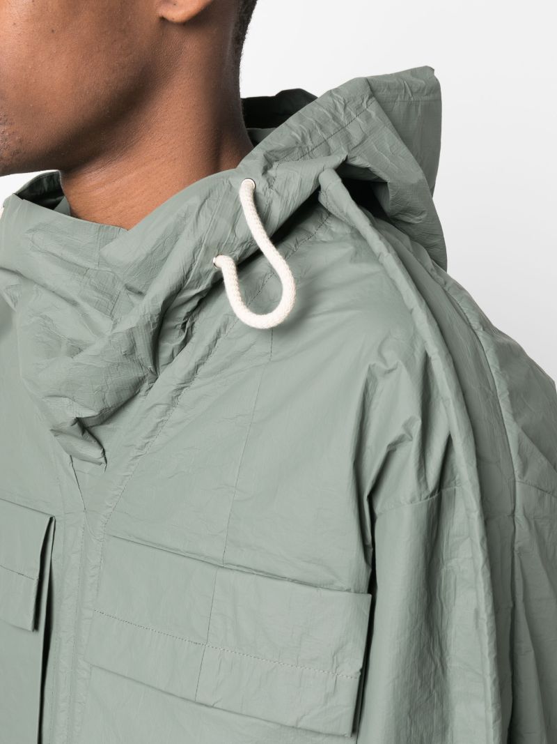 Green Hooded Jacket
