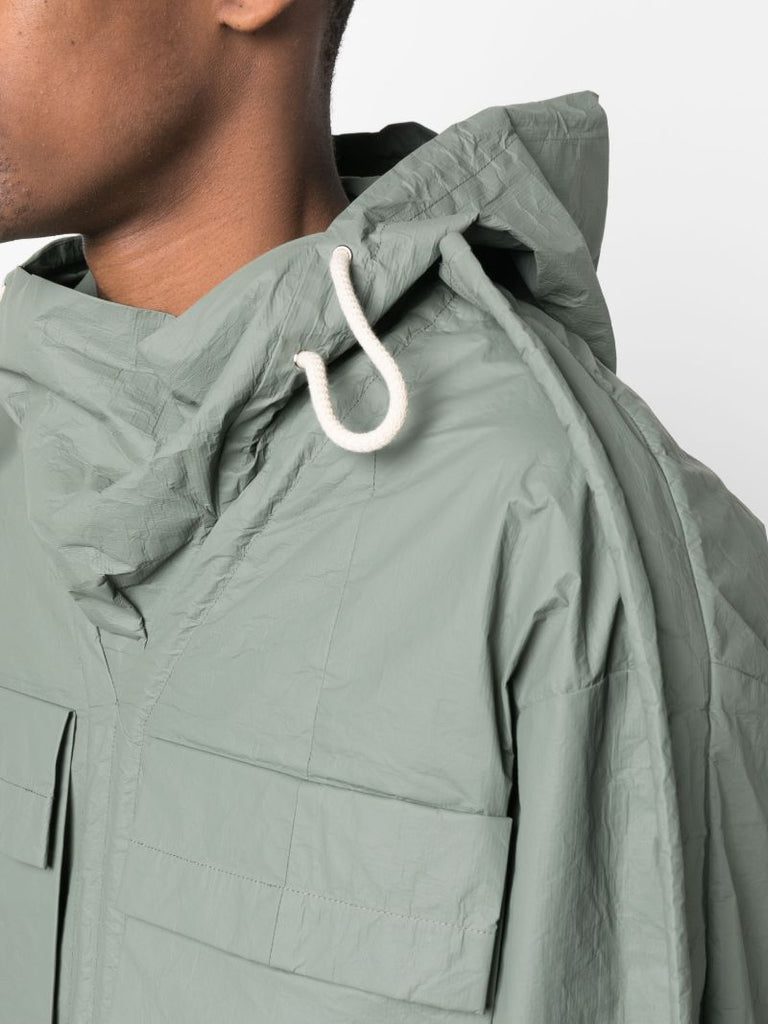 Green Hooded Jacket