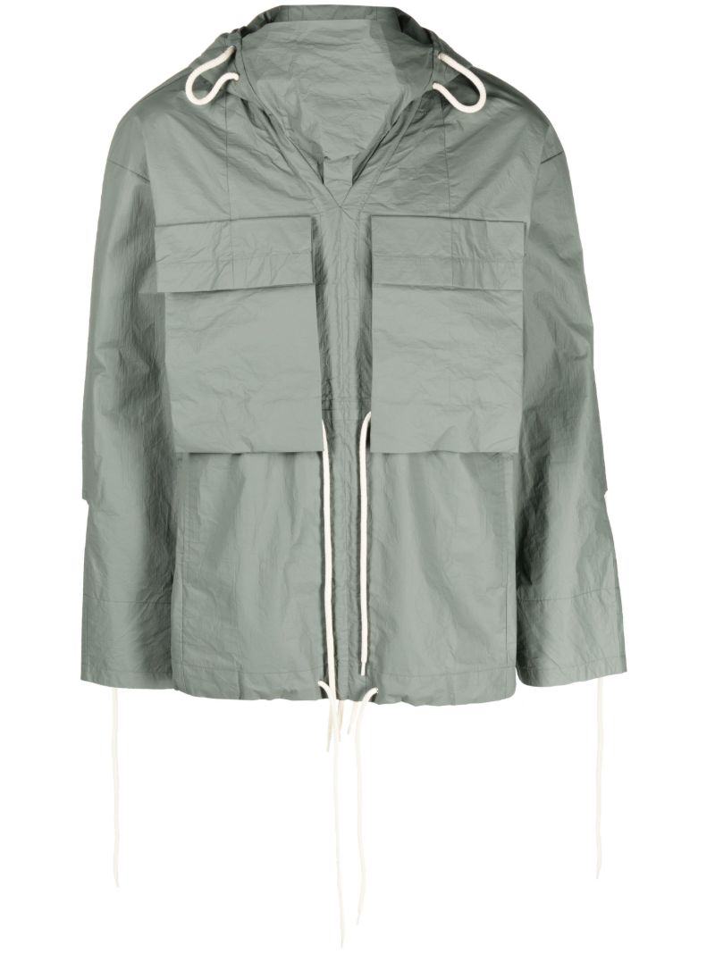 Green Hooded Jacket