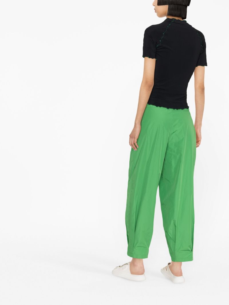 Black Lettuce Trim T-shirt