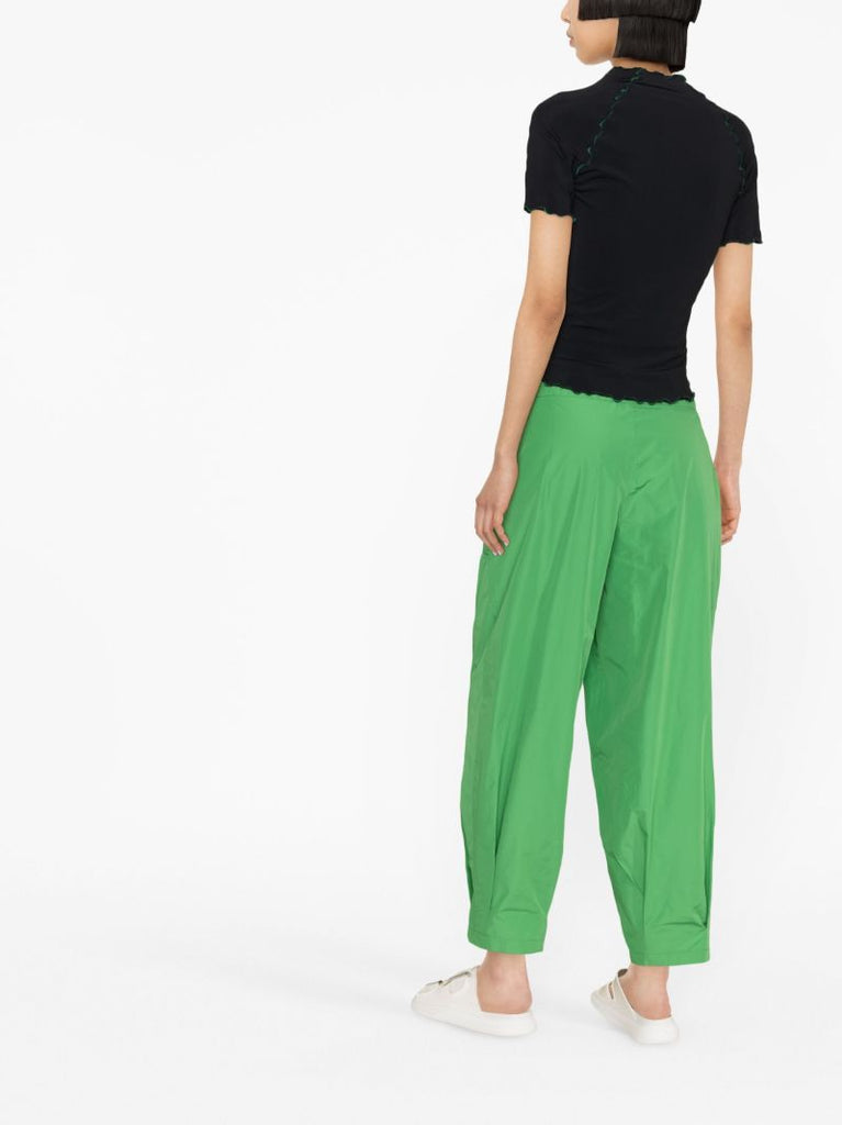 Black Lettuce Trim T-shirt