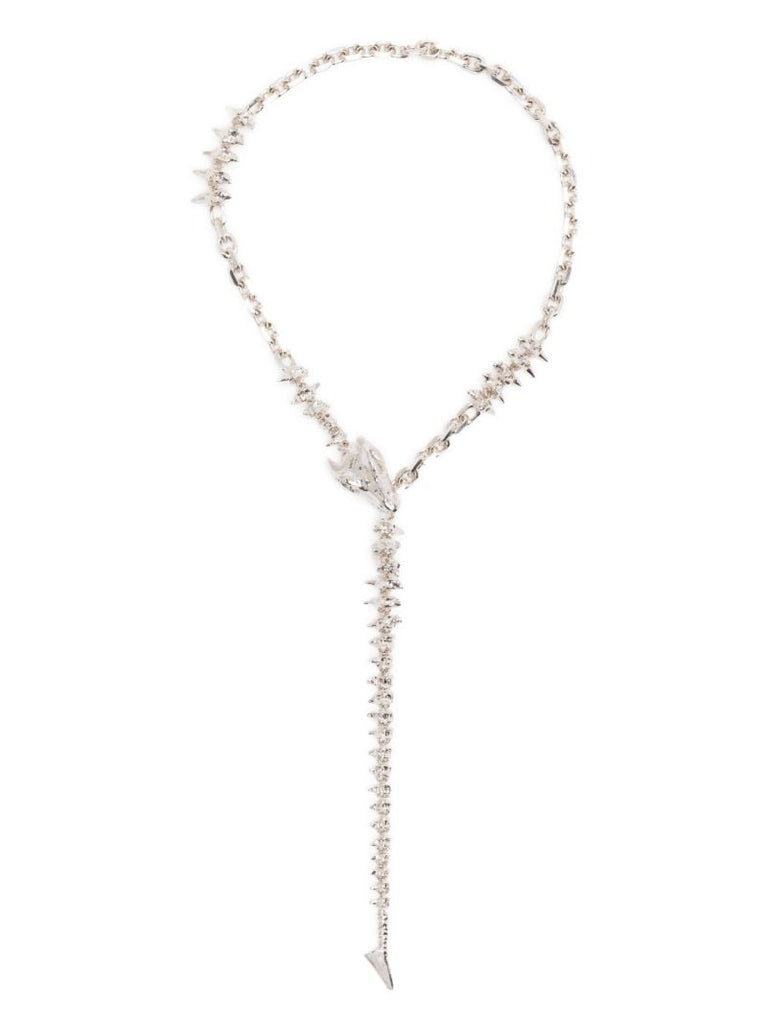 Sterling Silver Dragon Chain Necklace