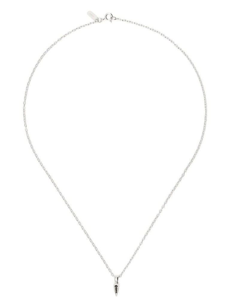 Sterling Silver Tiny Poison Arrow Necklace